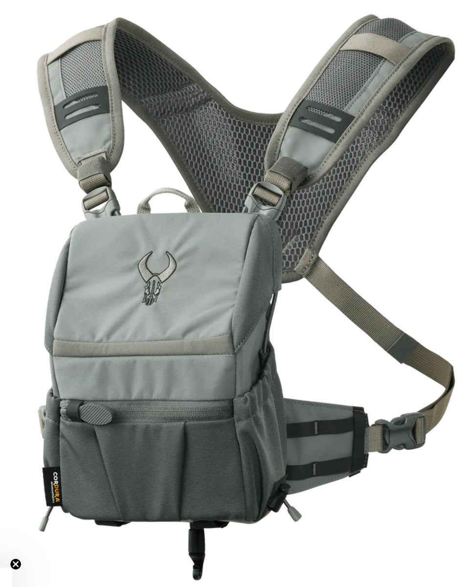 Bino EZ Chest Pack for Binoculars Medium, Slate Kauffman Optics